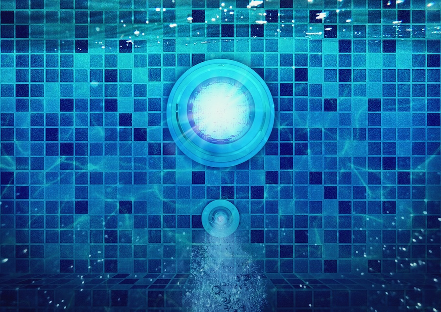 Underwater lighting technology for swimming pool
